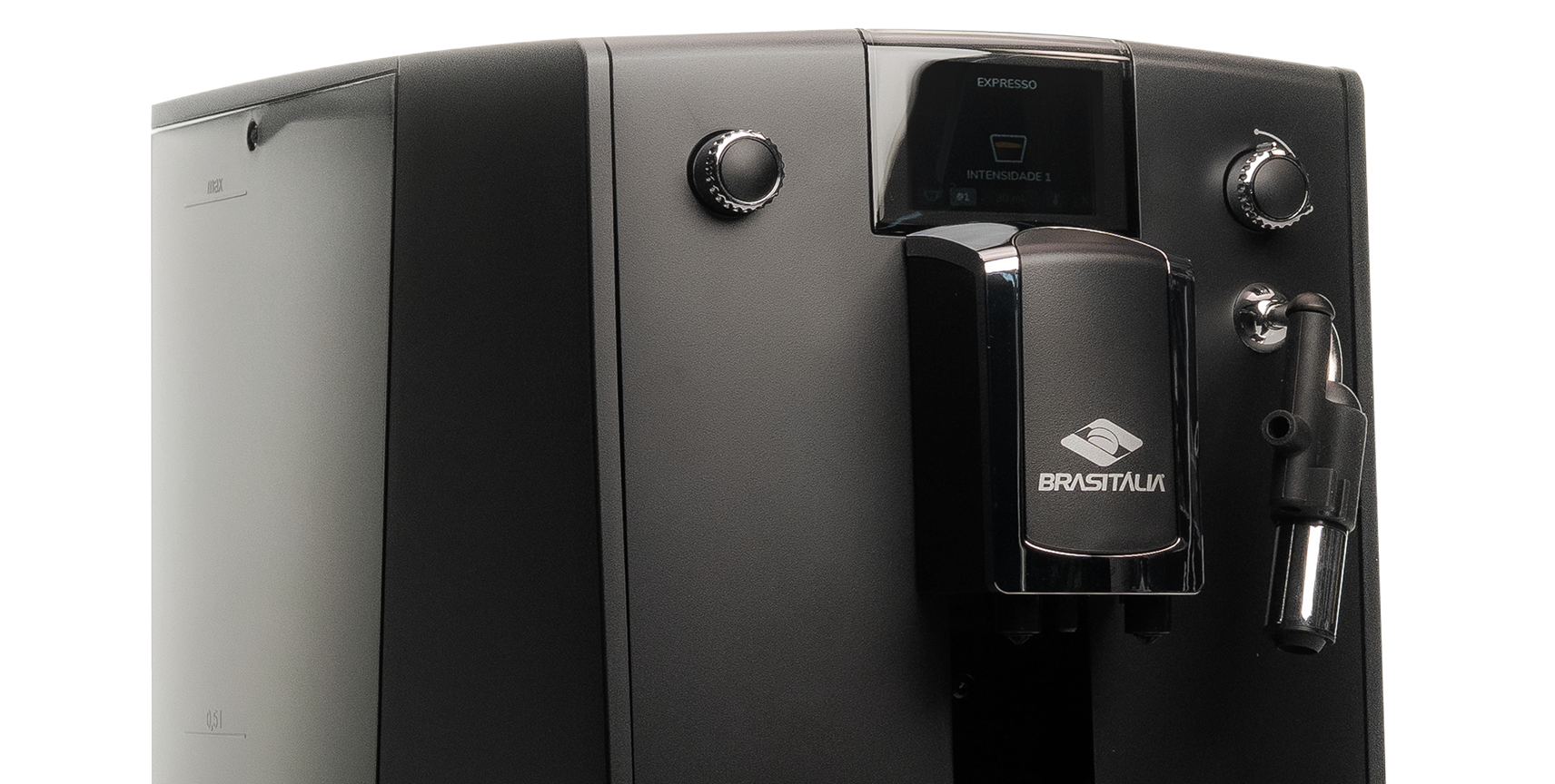 Painel touch e fácil limpeza